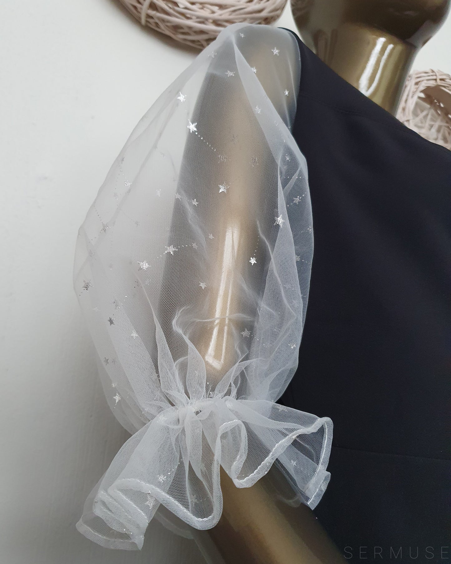 Vestido Corto Bi Color