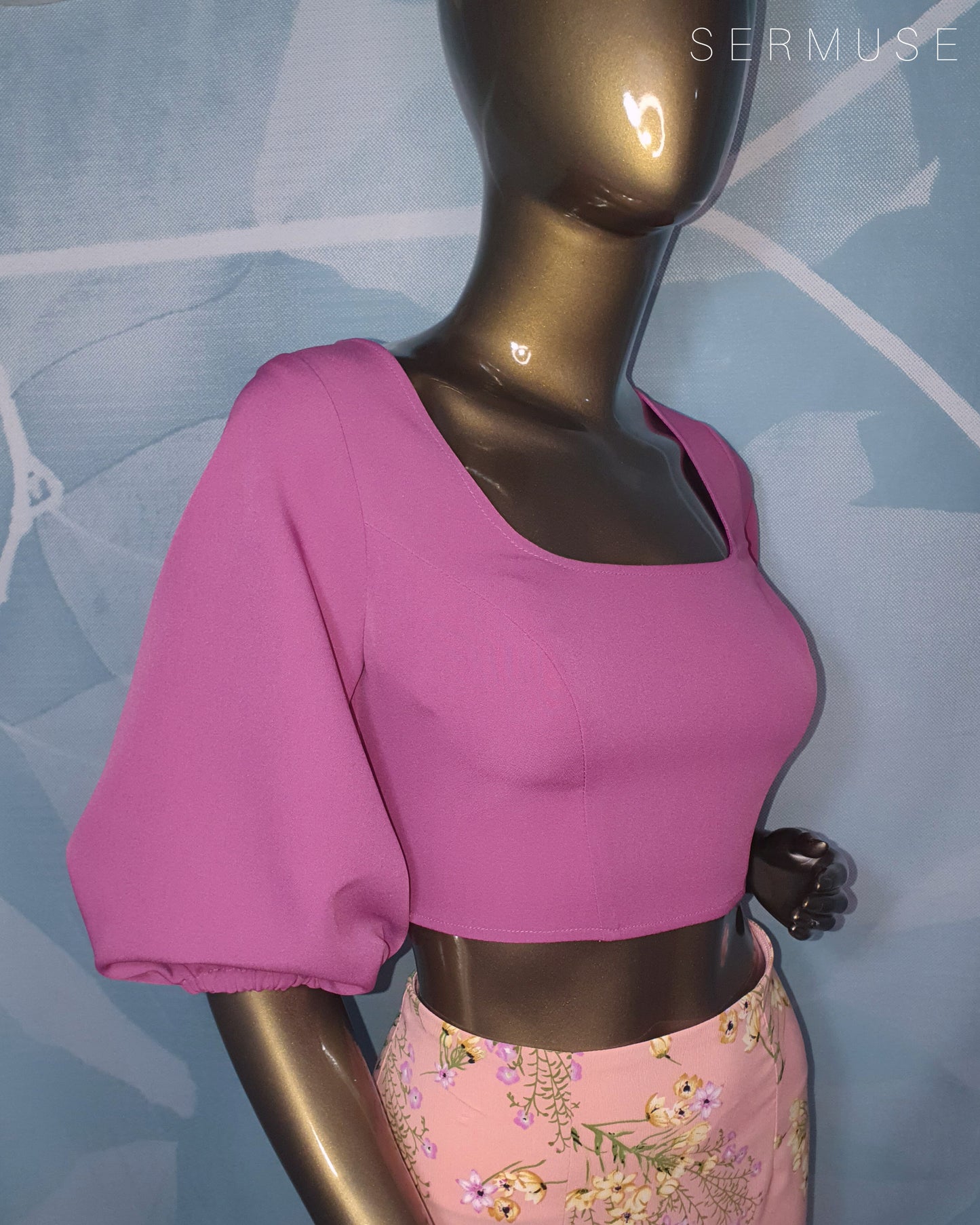 Crop Escote Cuadrado